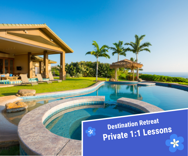 Private Lessons<br>Personalized Retreat
